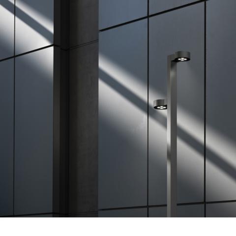 Stainless steel urban lighting: configure pole NESS